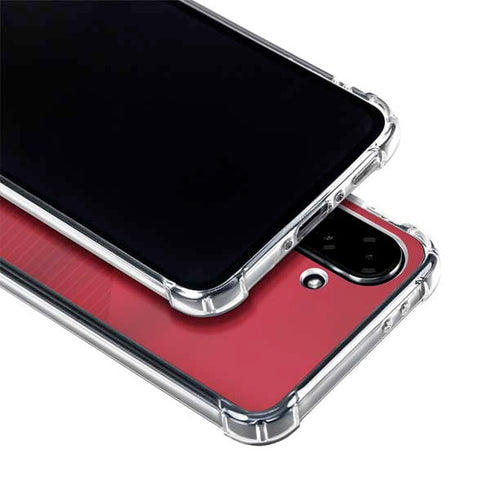 Poland Soccer Flag Galaxy A36 5G Clear Case